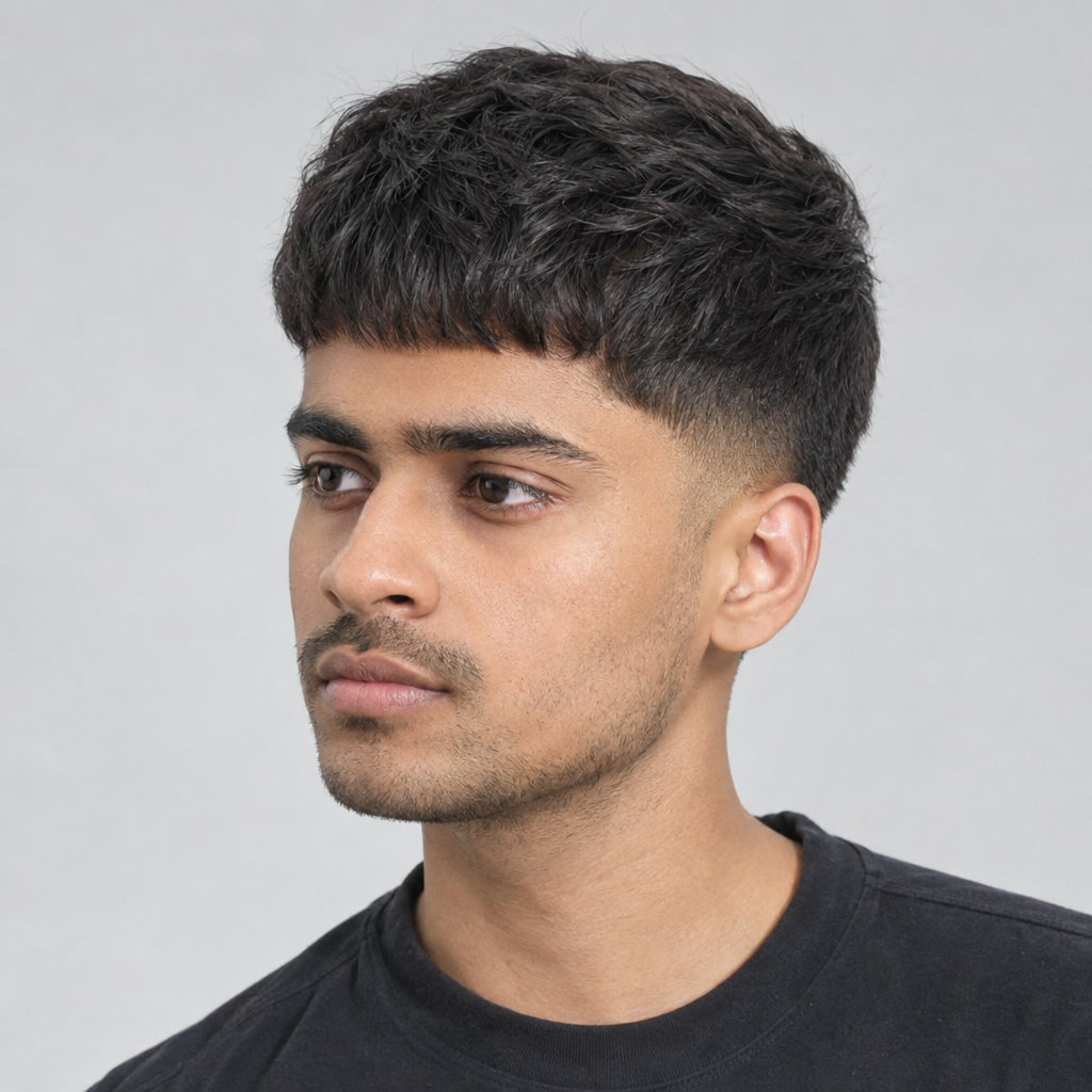 French crop formal haircut for men