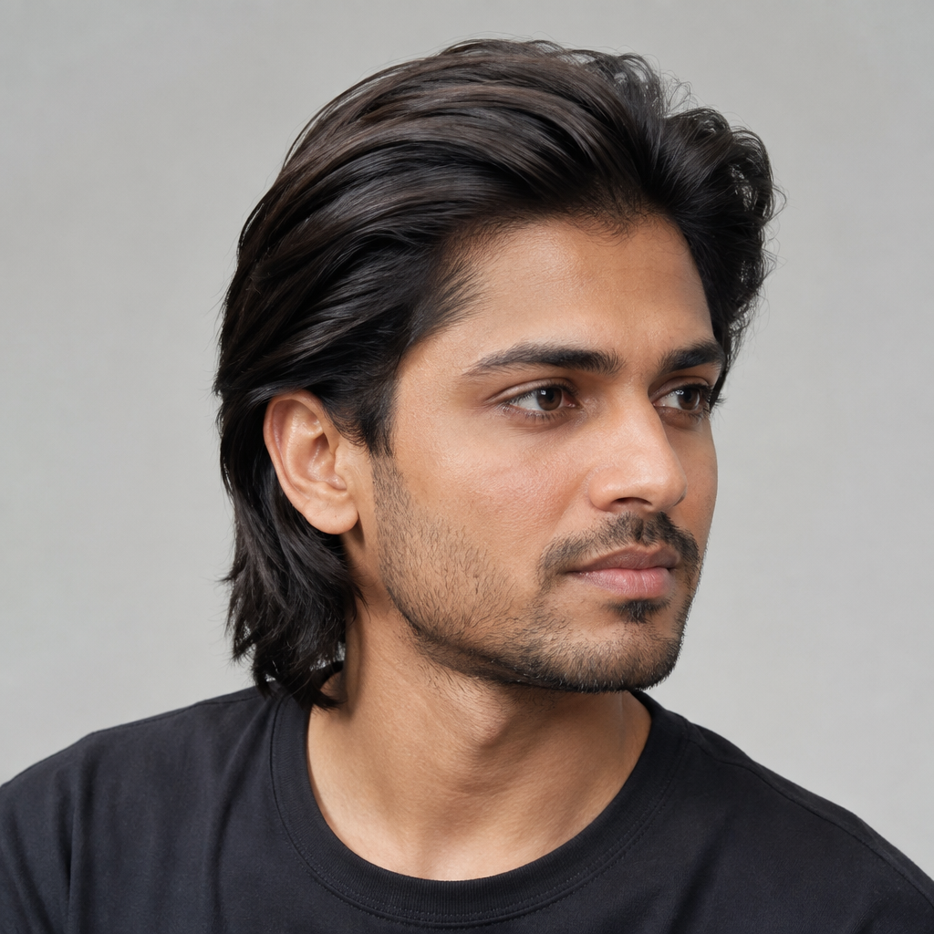 Bro flow long hairstyle for men