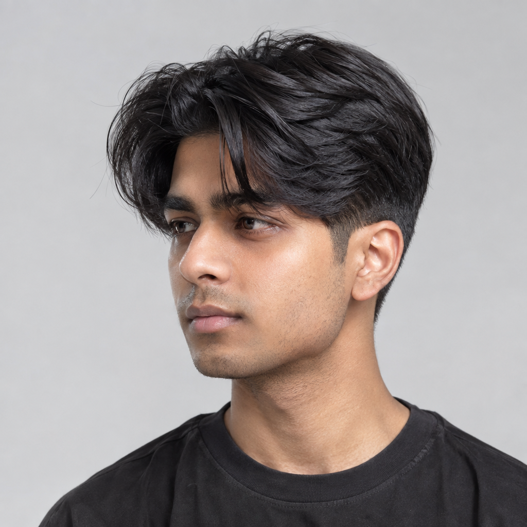 Two block haircut for men